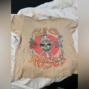 Guns and Roses Oversized Graphic Tee